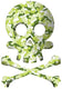 Reflective berlin reflex-sticker decals refl.sticker refl.berlin decals skull camouflage