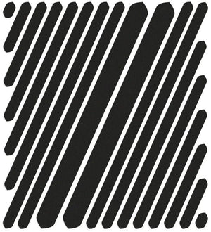 Reflective berlin reflex-sticker shapes refl.sticker refl.berlin universal black