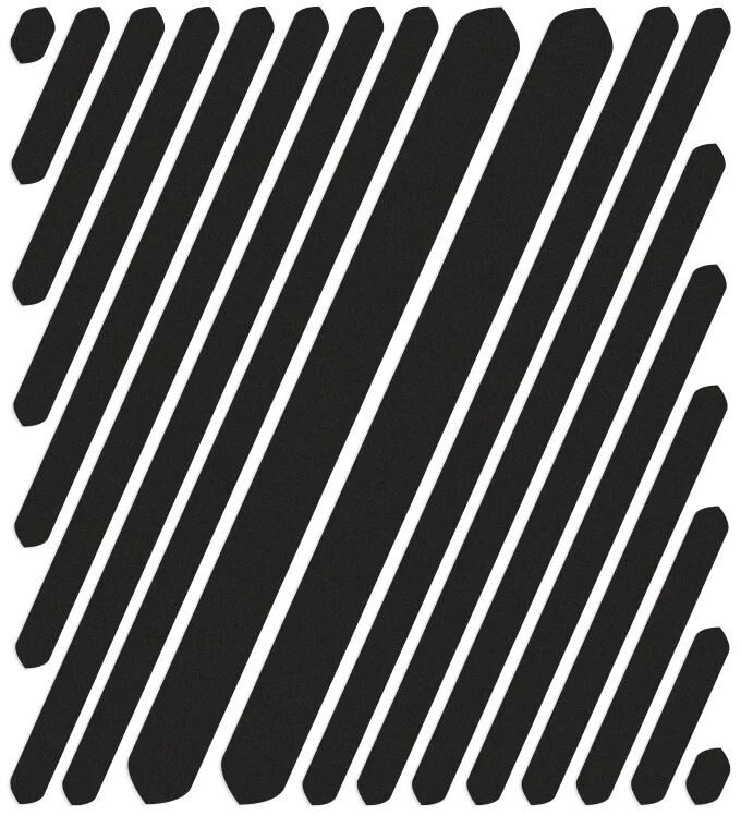 Afbeelding laden in galerijviewer, Reflective berlin reflex-sticker shapes refl.sticker refl.berlin universal black
