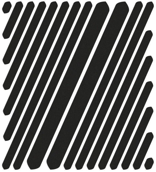 Reflective berlin reflex-sticker shapes refl.sticker refl.berlin universal black