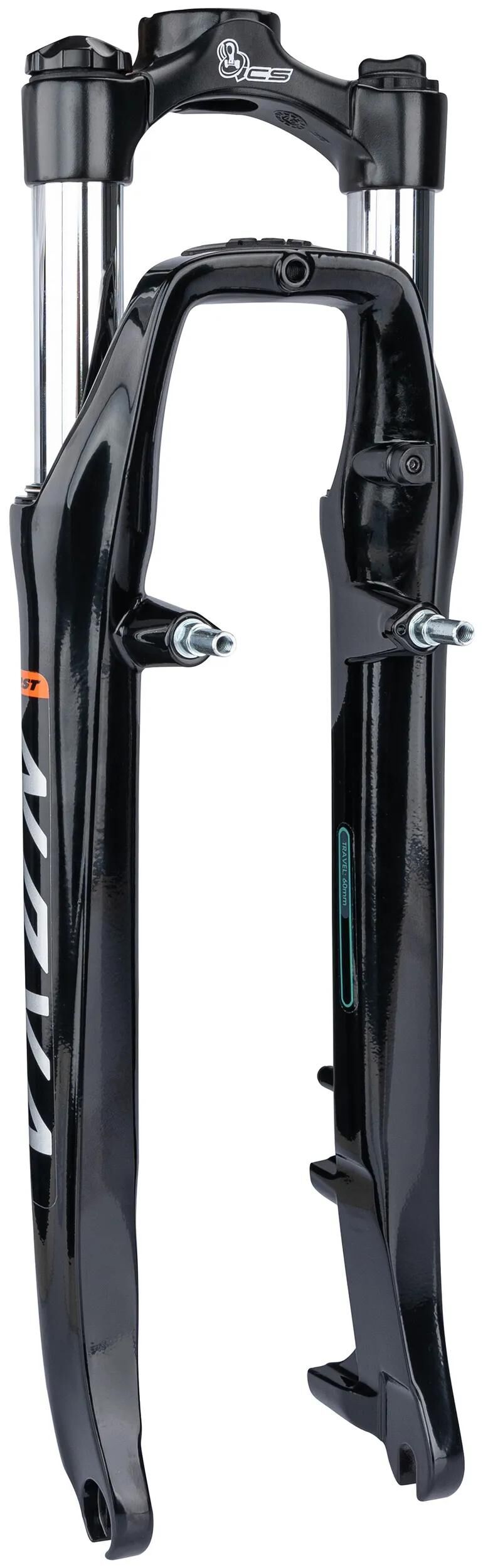 Afbeelding laden in galerijviewer, Rst verende voorvork nova pls tnl spring nova pls tnl 28 black v-br+disc 60mm

