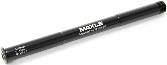 Rockshox as maxle stealth axle rs maxle stealth 15 x 150mm 198mm