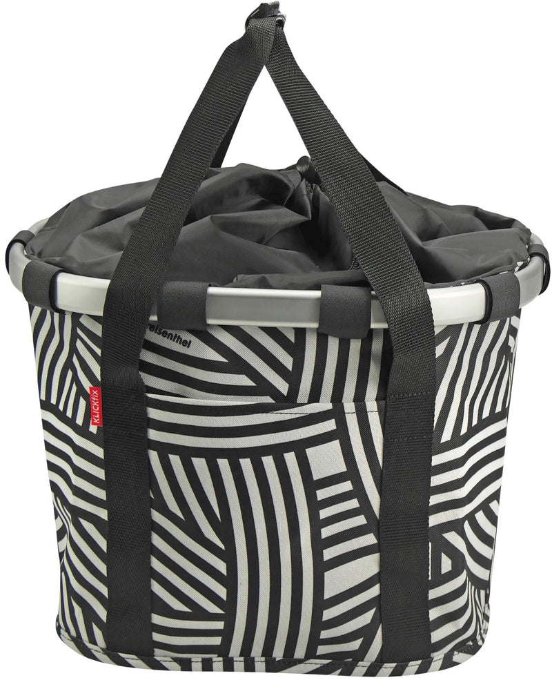 Afbeelding laden in galerijviewer, Reisenthel korb bikebasket shop.bag r k bikebasket zebra
