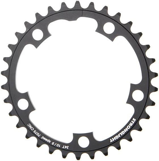 Stronglight kettingblad zircal 7075 t6 chain ring strongl.zircal 70750t6 110mm 34t b