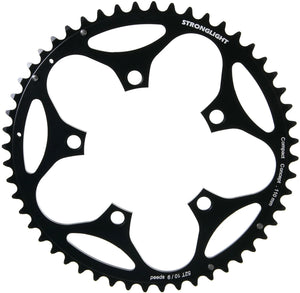 Stronglight kettingblad chain ring strongl. 52t alu black