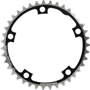 Stronglight kettingblad type s 7075 t6 chainring 7075t6 black 130 mm lochkr. 39z.