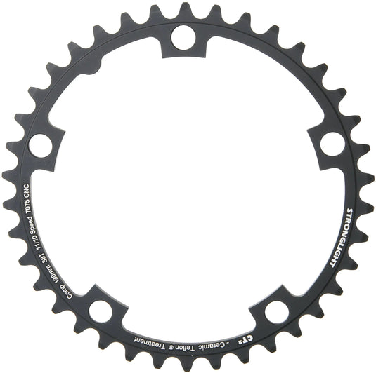 Stronglight kettingblad ct2 chain ring strongl.ct2 38t alu black