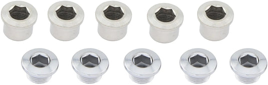 Stronglight kettingbladbout chain wheel screws m. nuts set of 5 pcs.