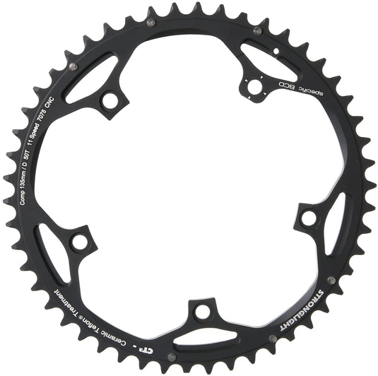 Stronglight kettingblad ct2 chain ring strongl.ct2 50t black