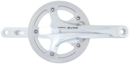 Shimano crankstel alfine fc-s501 crankset shim.alfi.fcs501 42t.170mm ht2 1sp sil