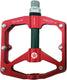Brave pedaal freeride carbon platform pedal freeride carbon red
