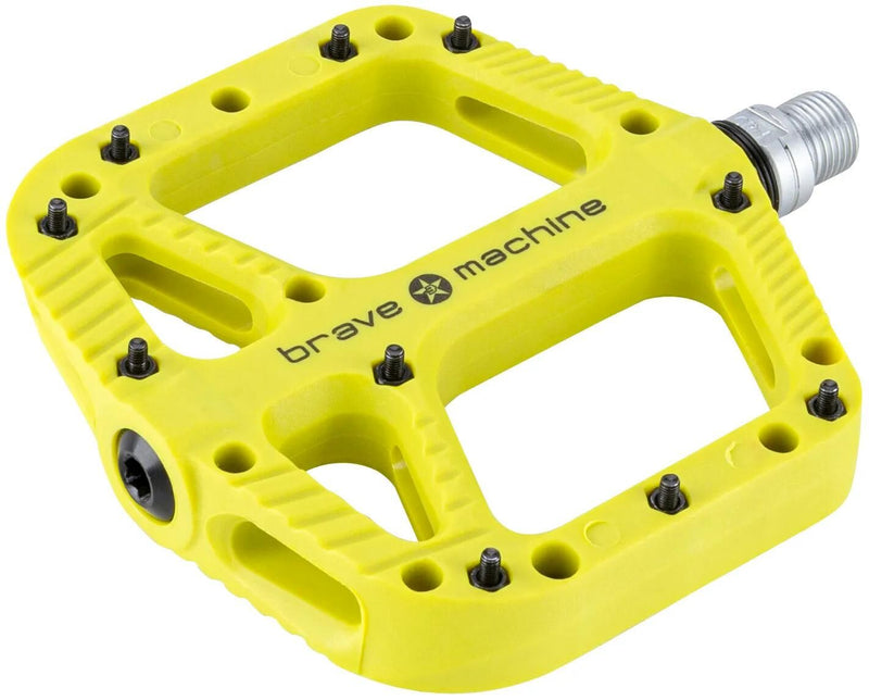 Afbeelding laden in galerijviewer, Brave pedaal freeride xl platform pedal freeride xl limegreen
