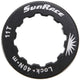 Sunrace lockring lockring alu, black,f.11t.