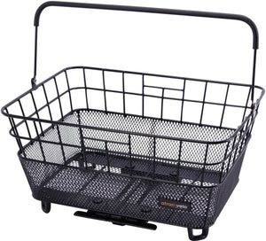 Atranvelo mand bring l avs rear basket bring l avs black