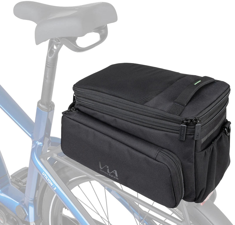 Afbeelding laden in galerijviewer, Contec gepäckträgertasche via explorer ct pannier bag via explorer rt black
