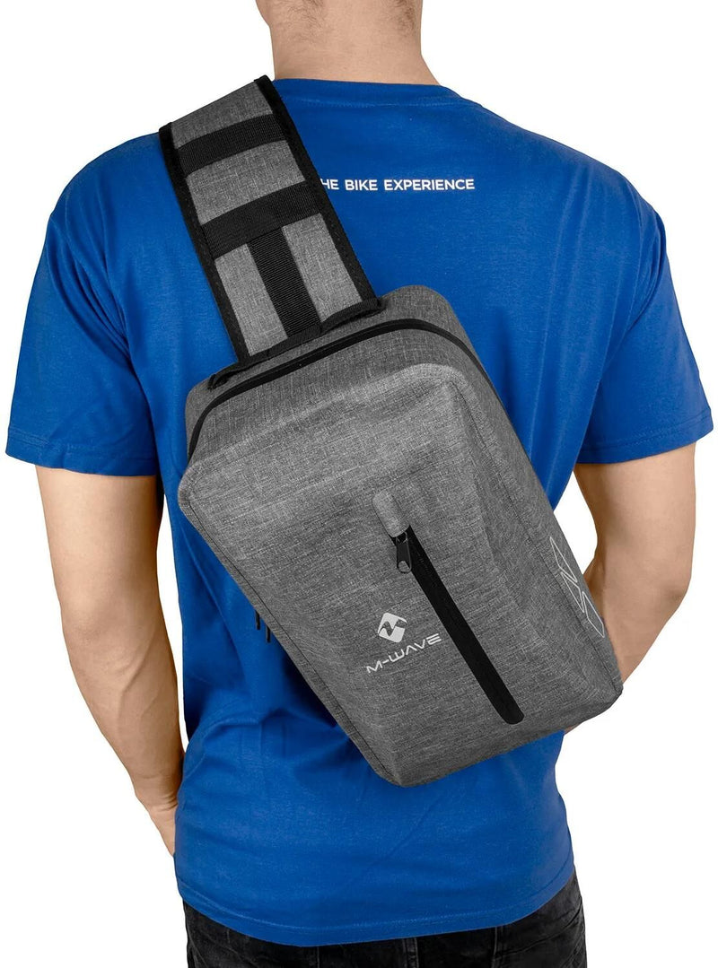 Afbeelding laden in galerijviewer, M-wave stuurtas suburban messenger compact bar bag suburban messenger comp.
