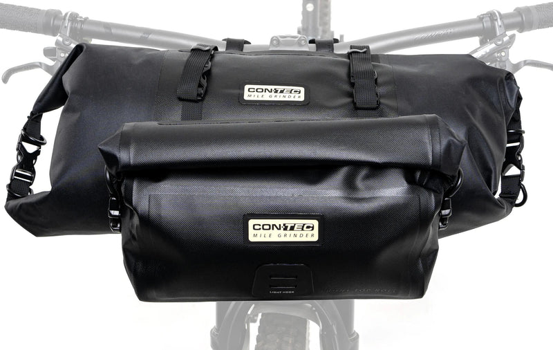 Afbeelding laden in galerijviewer, Contec stuurtas mile grinder front ct handlebar bags mile gr the front black
