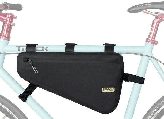 Contec tas mile grinder frame bag ct frame bags mile grin the frame bag 4 black