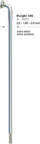 Sapim spaak d-light spoke d-loght sst db 2x1,65x262mm b
