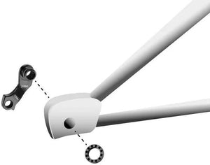 Union derailleurpad gh-099 met schroefring