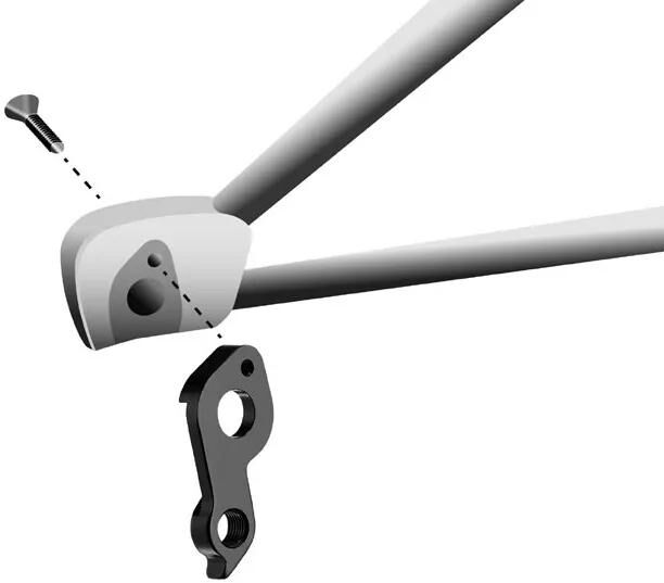 Afbeelding laden in galerijviewer, Union derailleurpad gh-214 focus
