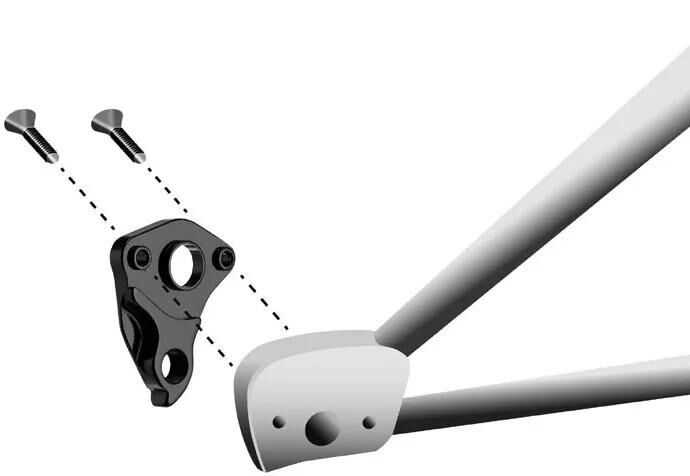 Afbeelding laden in galerijviewer, Union derailleurpad gh-223 lapierre
