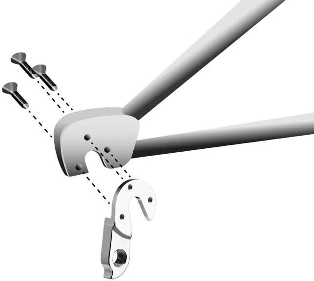 Afbeelding laden in galerijviewer, Union derailleurpad gh-231 pinarello
