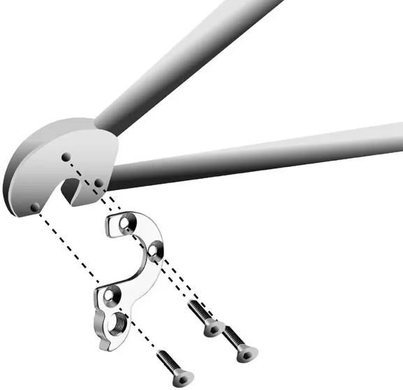Afbeelding laden in galerijviewer, Union derailleurpad gh-253 bulls

