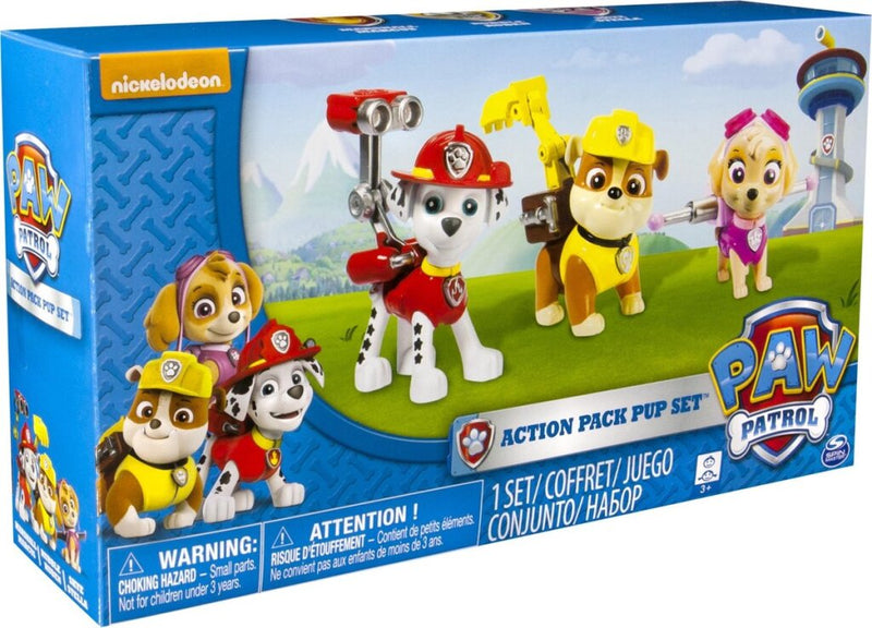 Afbeelding laden in galerijviewer, Paw patrol action pack pups 3 stuks
