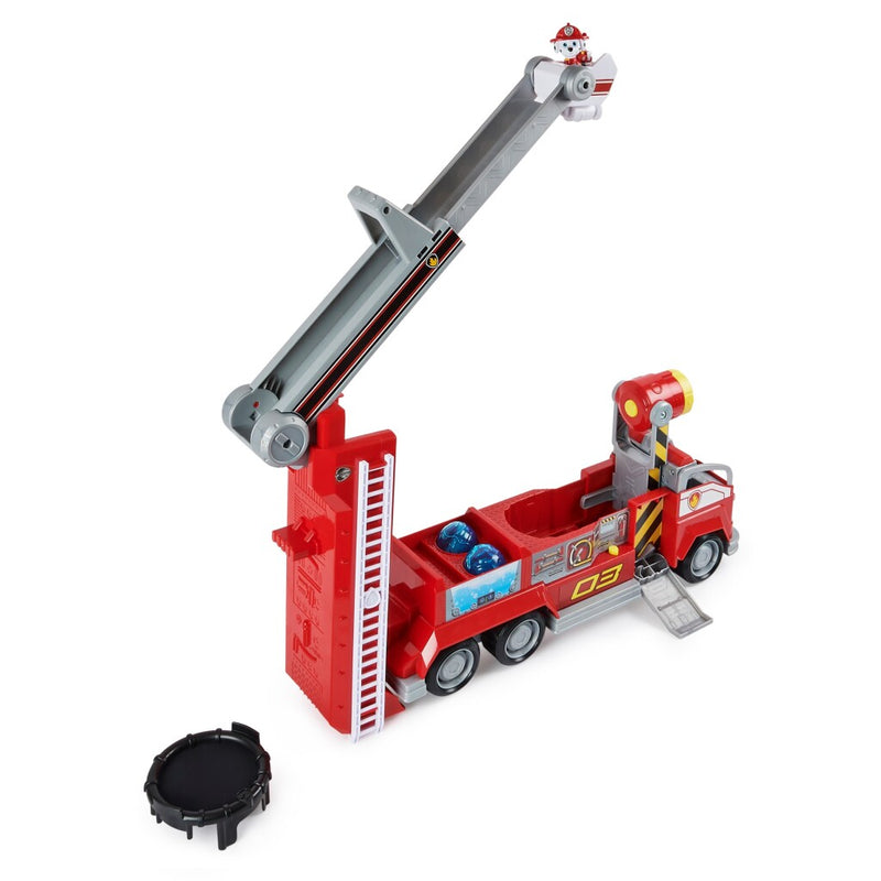 Afbeelding laden in galerijviewer, Paw patrol the movie transformerende brandweerwagen van marshall
