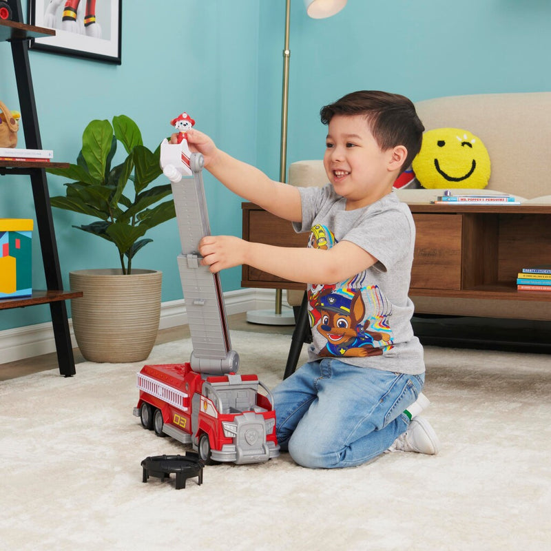 Afbeelding laden in galerijviewer, Paw patrol the movie transformerende brandweerwagen van marshall
