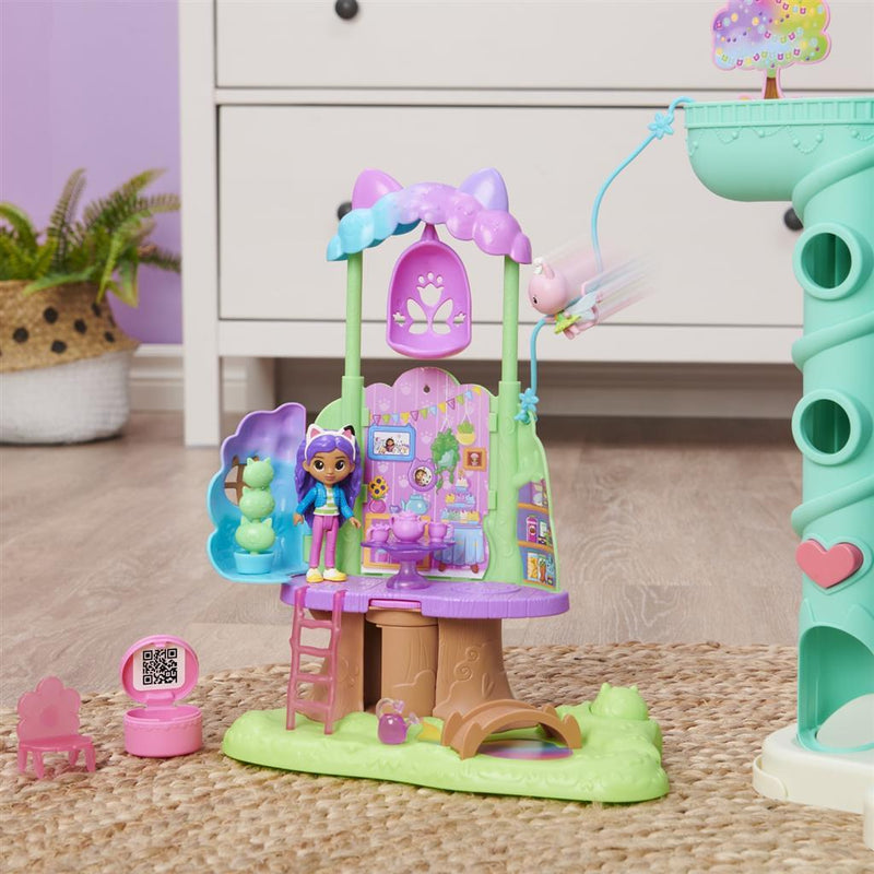 Afbeelding laden in galerijviewer, Gabby's dollhouse gabby #039;s dollhouse kittys fairys garden treehouse
