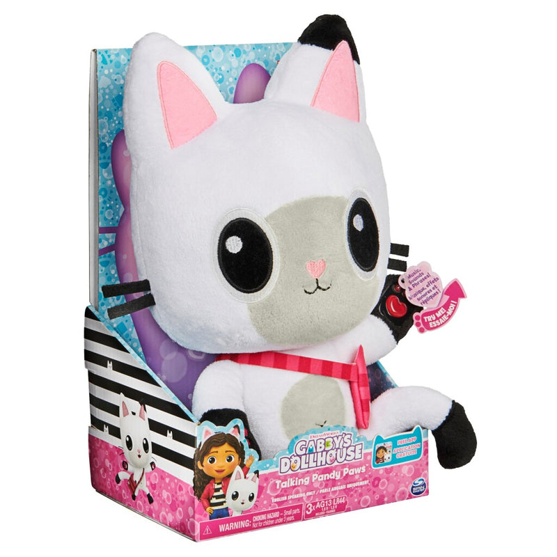 Afbeelding laden in galerijviewer, Gabby's Dollhouse Gabby #039;s Dollhouse Knuffel Pandy Poek met Geluid 33 cm

