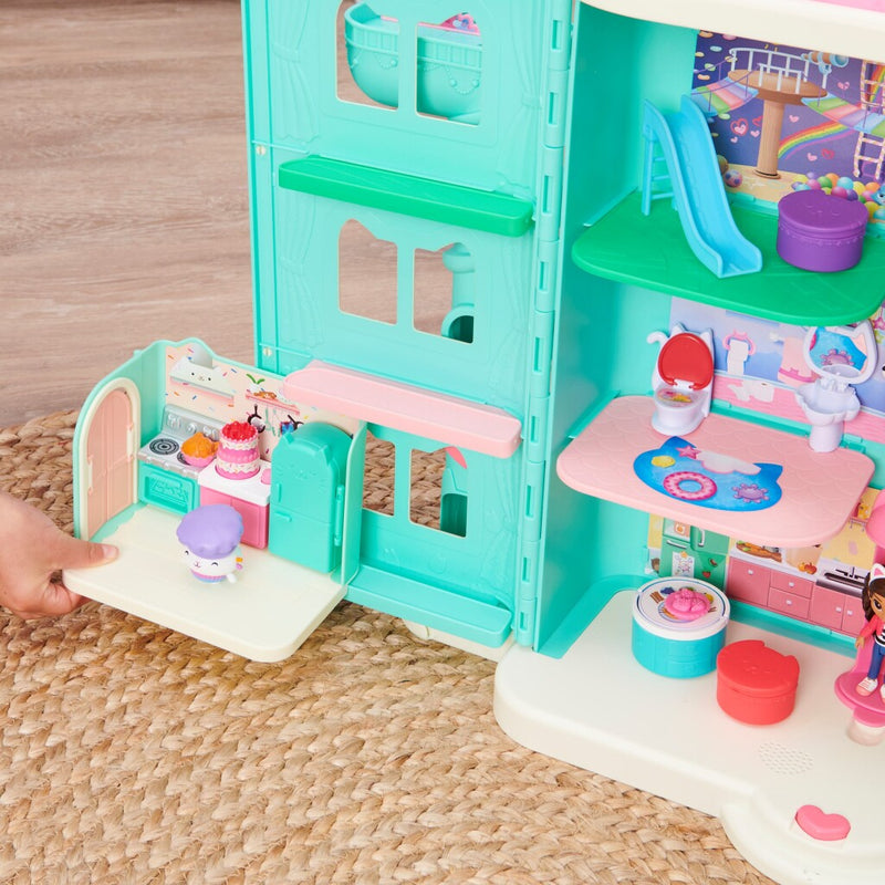 Afbeelding laden in galerijviewer, Gabby's poppenhuis - cakey's keuken-speelset
