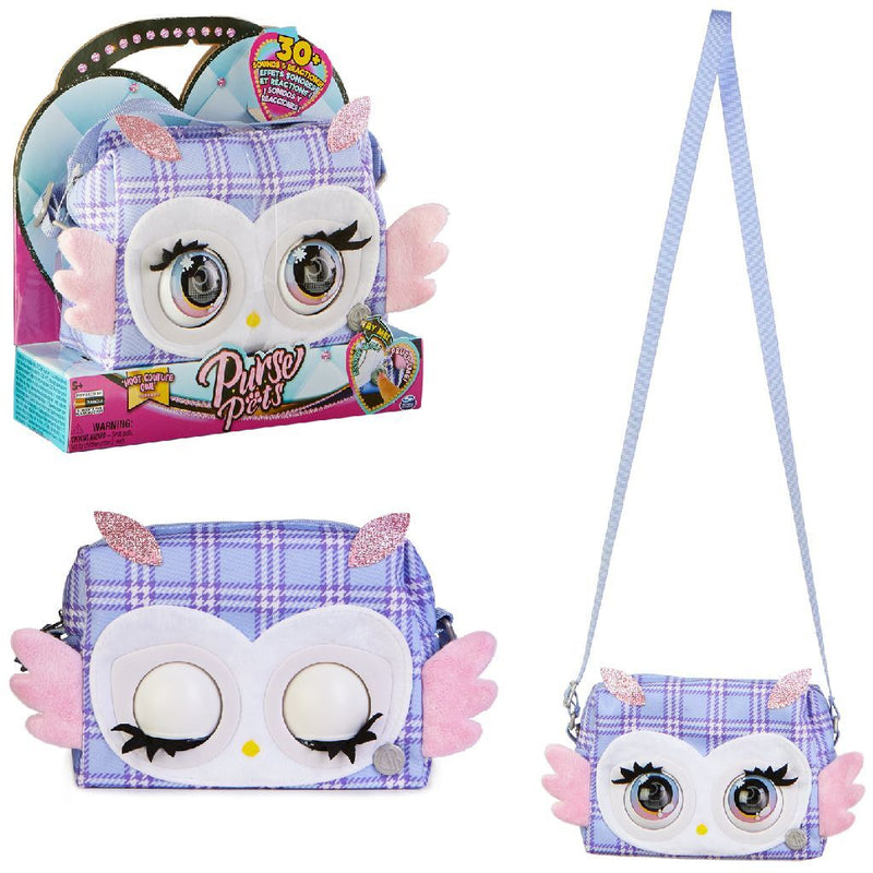 Afbeelding laden in galerijviewer, Purse pets hoot couture owl + geluid
