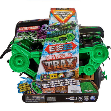Monster jam rc grave digger trax 1:15
