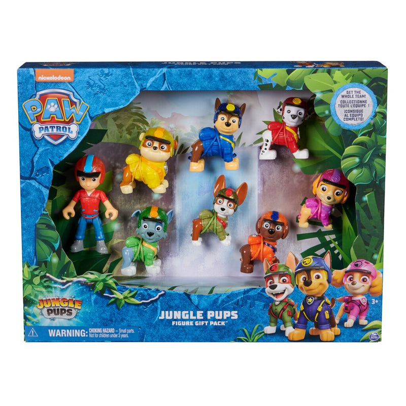 Afbeelding laden in galerijviewer, Paw patrol jungle pups figuren 8-delig

