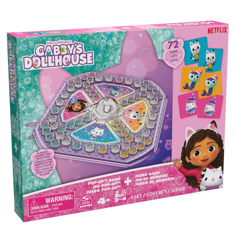 Afbeelding laden in galerijviewer, Gabby's dollhouse gabby #039;s dollhouse memo en pop-up spel
