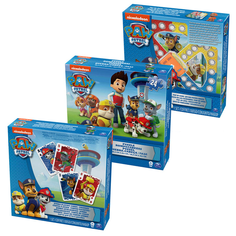Afbeelding laden in galerijviewer, Paw patrol 3-pack spellenbundel
