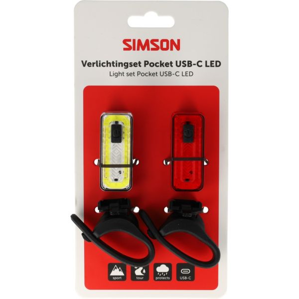 Afbeelding laden in galerijviewer, Simson verlichtingsset aurora pocket
