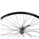 Achterwiel 28 sp. alu spaak 13 zwart basic vent remnaaf