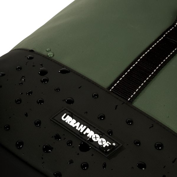 Afbeelding laden in galerijviewer, Urbanproof tas double roll up recycle 38l groen
