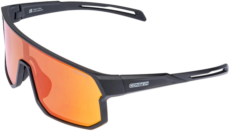 Afbeelding laden in galerijviewer, Contec brille bliss polarized ct sport glasses bliss po rized black polarized red
