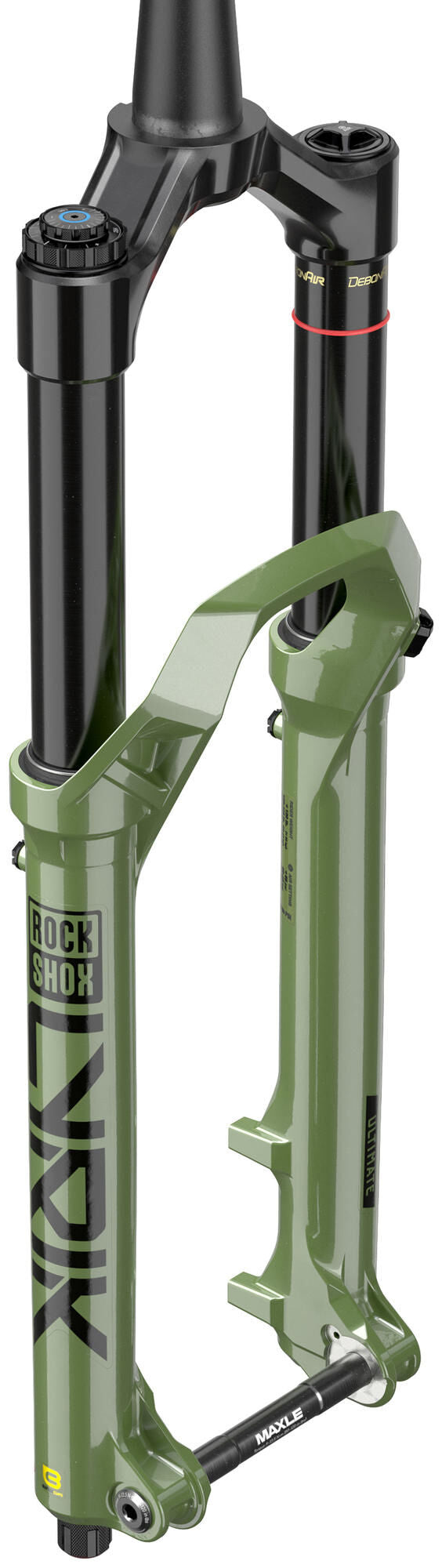 Afbeelding laden in galerijviewer, Rockshox verende voorvork lyrik ultimate rc2 27,5 boost sus.fork rs lyrik ult.rc2 27,5 140mm green
