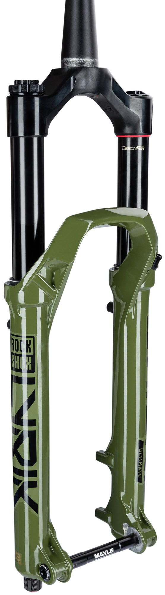 Afbeelding laden in galerijviewer, Rockshox verende voorvork lyrik ultimate rc2 27,5 boost sus.fork rs lyrik ult.rc2 27,5 140mm green
