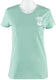 Excelsior t-shirt t-shirt ladies size xl dusty mint