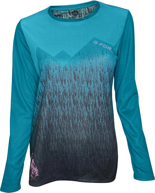 G-form shirt met lange mouwen summit jersey women's longarm shirt g-from summit jer.womens size s
