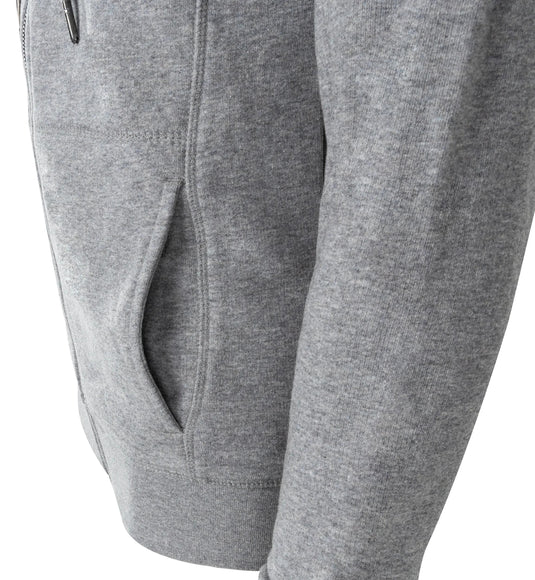 Contec sweat-jas met capuchon bright ct zip hoodie zip bright size, xxl light grey