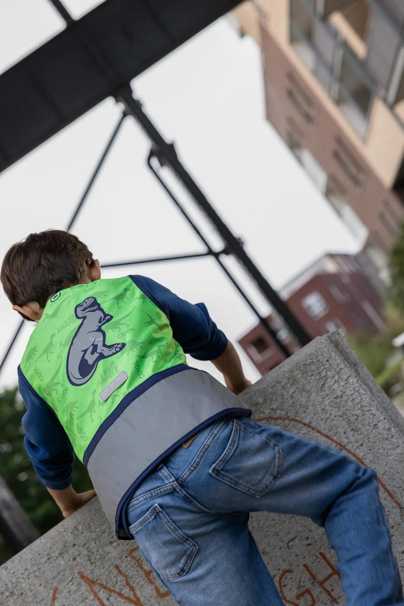 Afbeelding laden in galerijviewer, Wowow weste zippy jacket green reflective children zippy green gr. m
