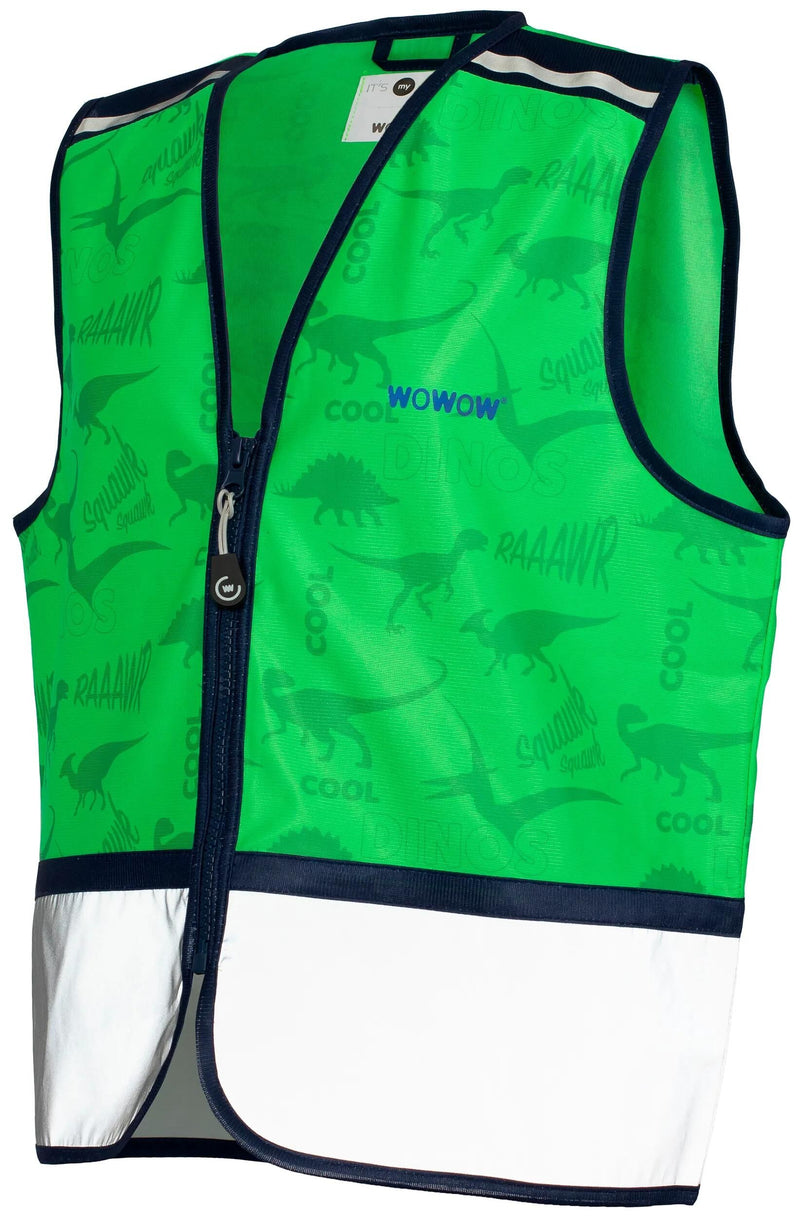 Afbeelding laden in galerijviewer, Wowow weste zippy jacket green reflective children zippy green gr. l
